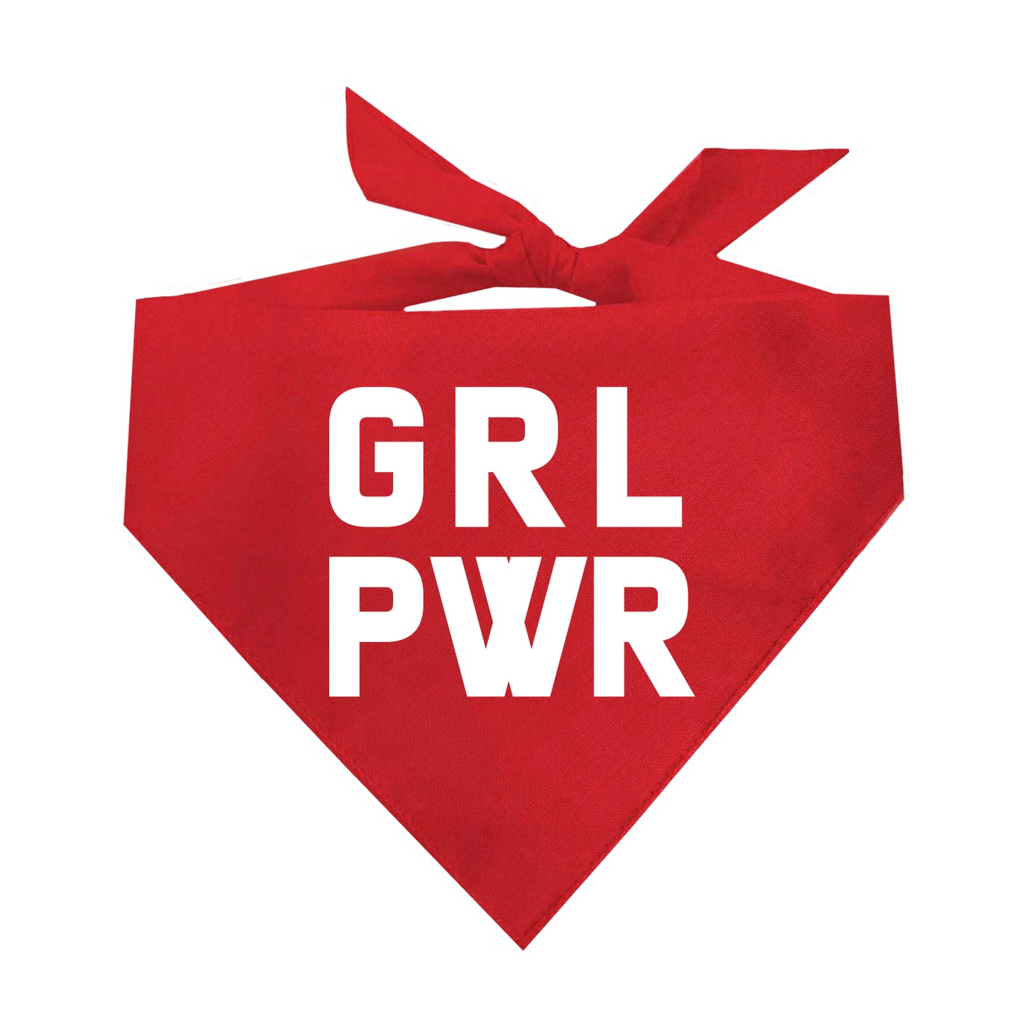 GRL PWR Triangle Dog Bandana