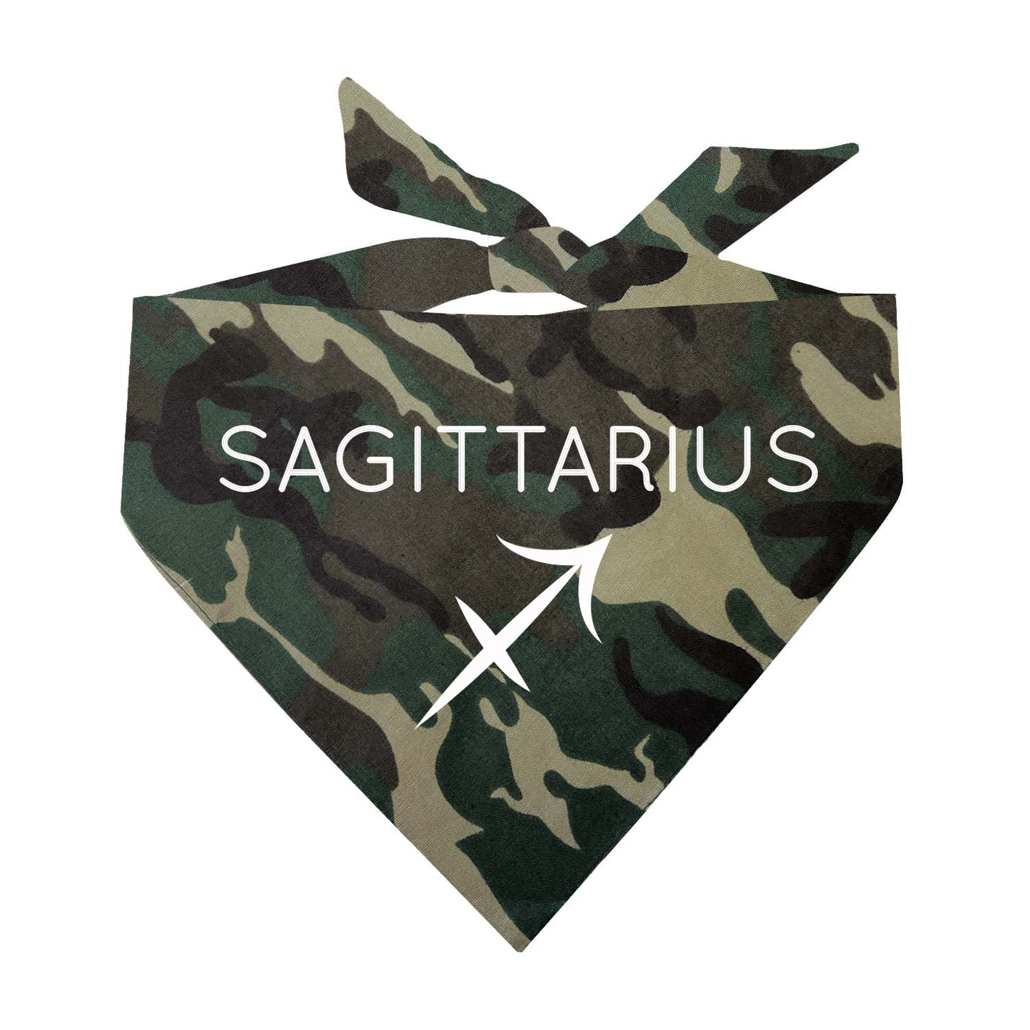 Sagittarius Triangle Dog Bandana