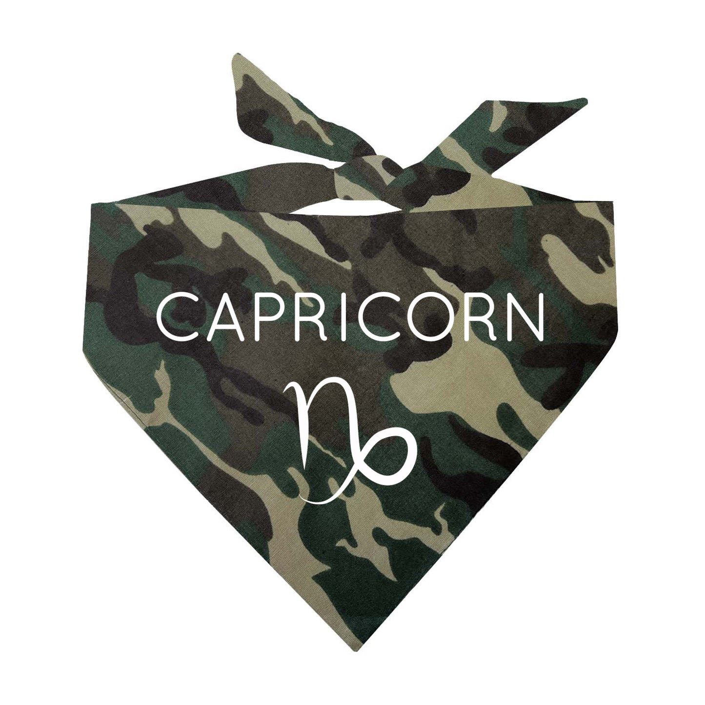 Capricorn Zodiac Horoscope Sign Triangle Dog Bandana