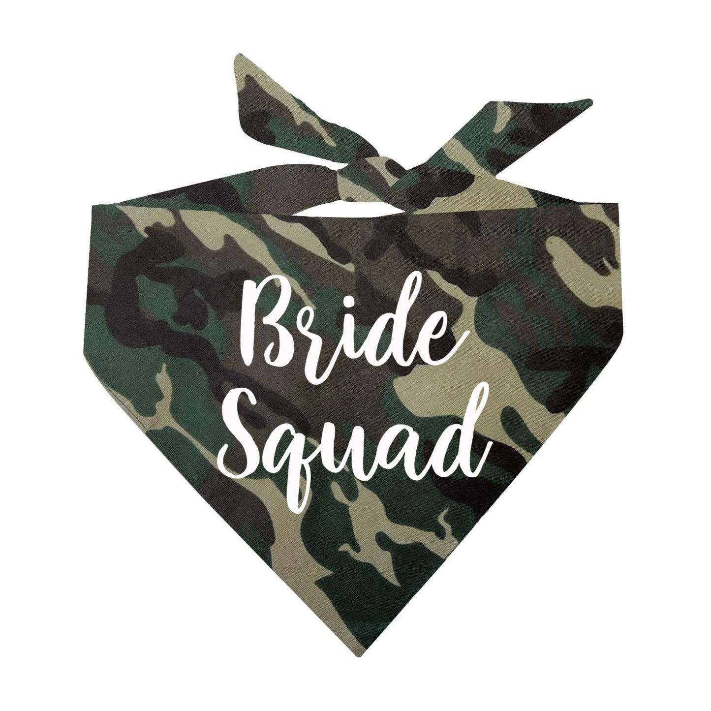 Bride Squad Triangle Dog Bandana