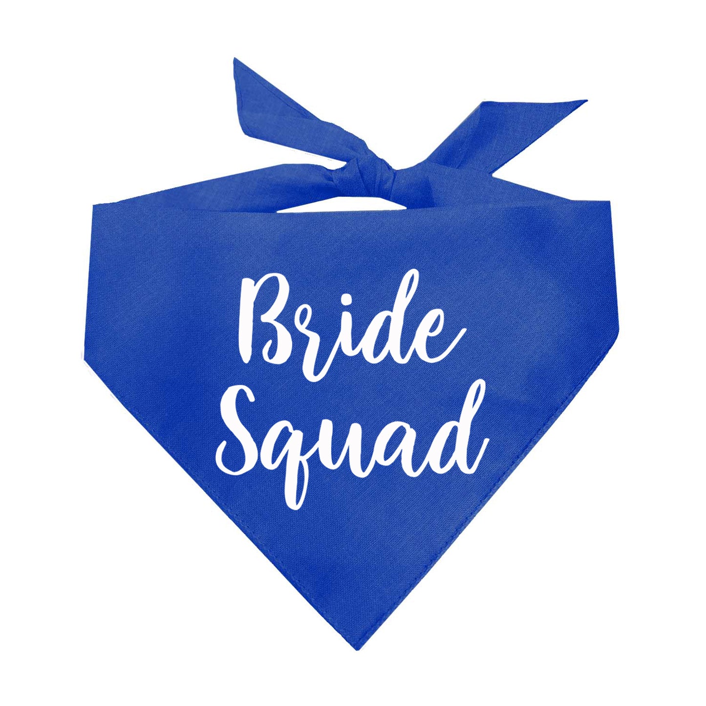 Bride Squad Triangle Dog Bandana