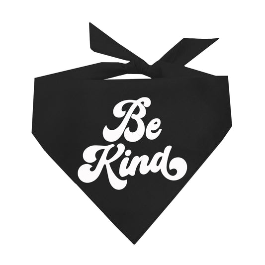 Be Kind Triangle Dog Bandana