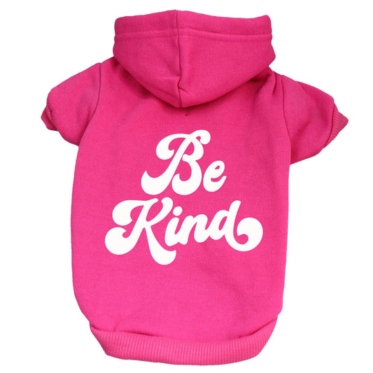 Be Kind Dog Hoodie