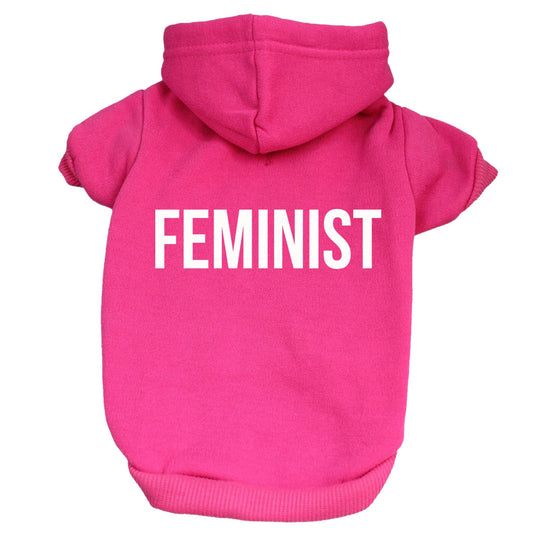 Feminist Dog Hoodie