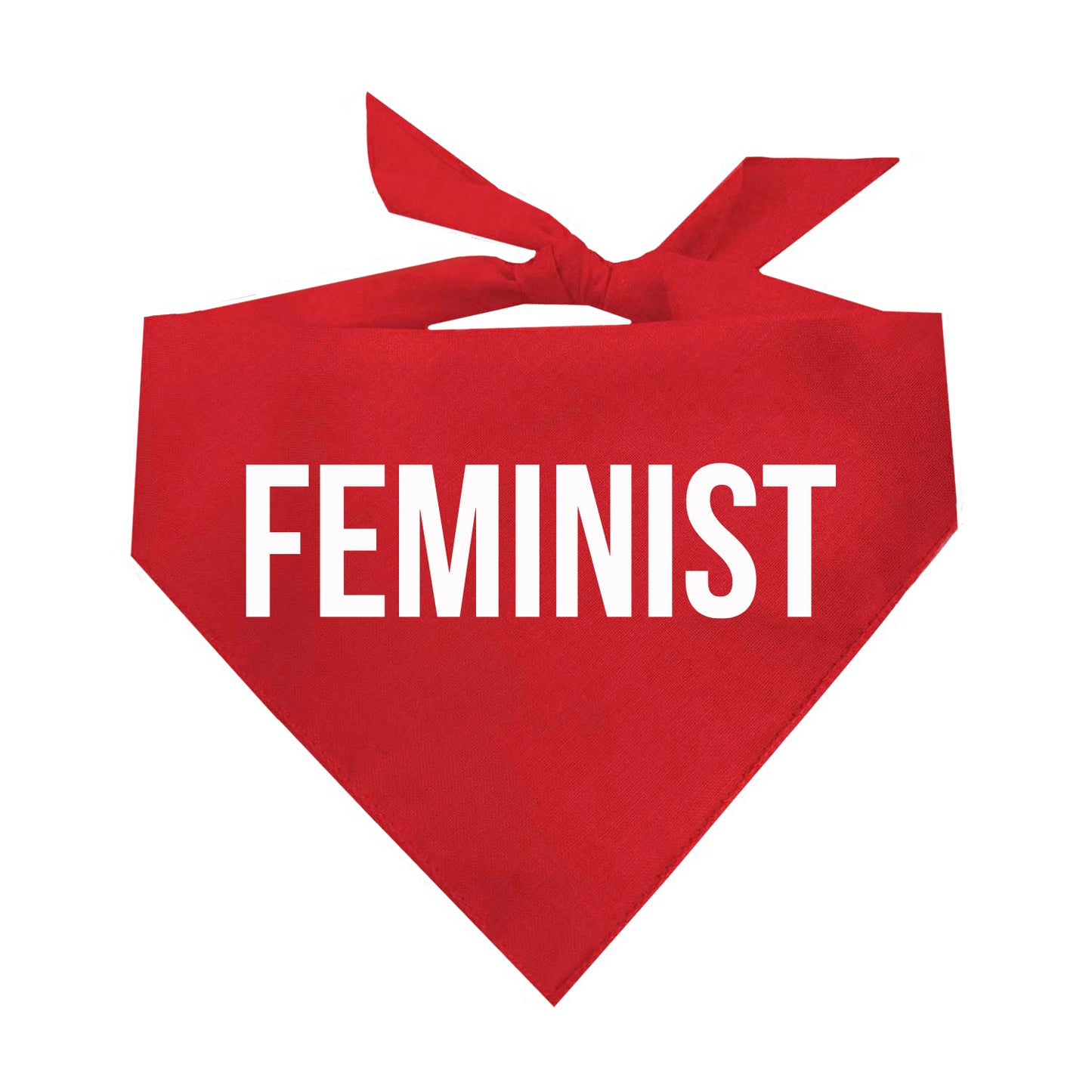 Feminist Triangle Dog Bandana