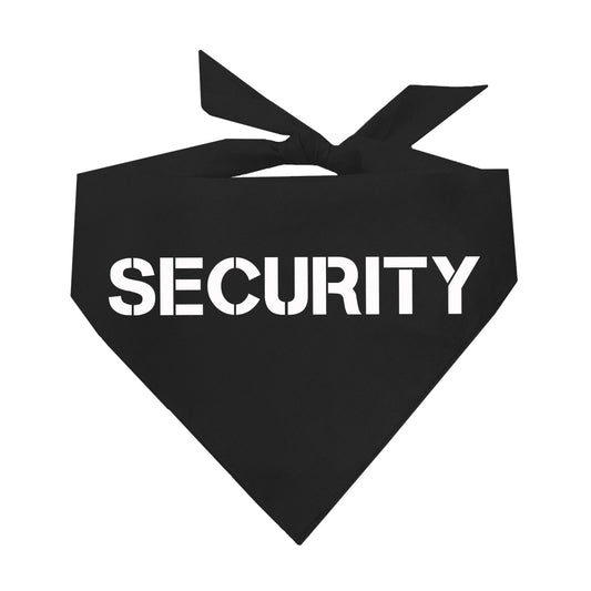 Security Triangle Dog Bandana