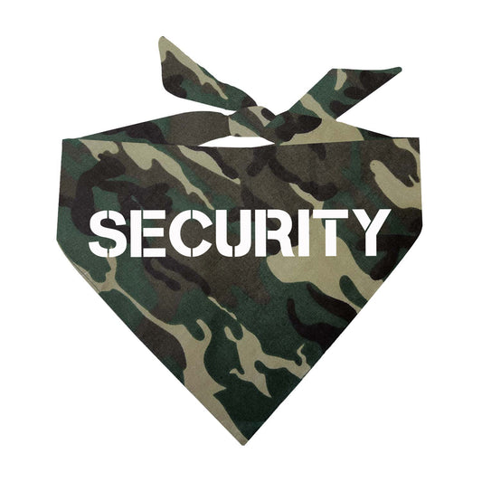 Security Triangle Dog Bandana