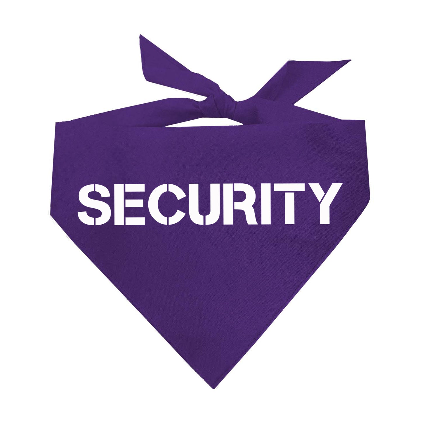 Security Triangle Dog Bandana