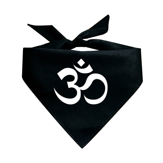 Om Triangle Dog Bandana