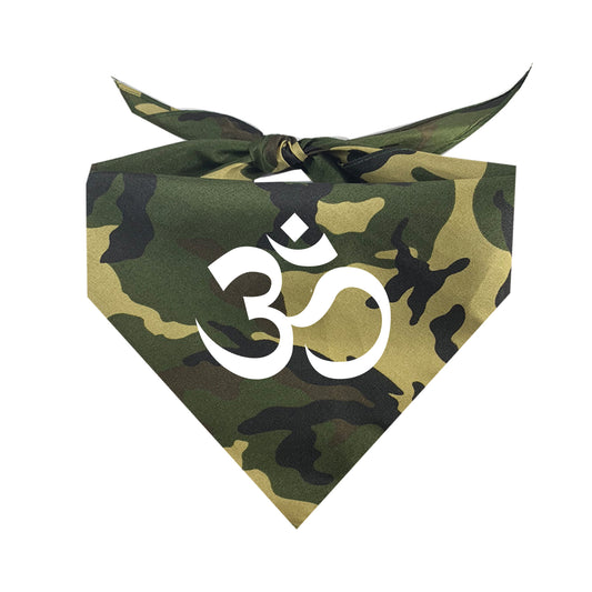 Om Triangle Dog Bandana