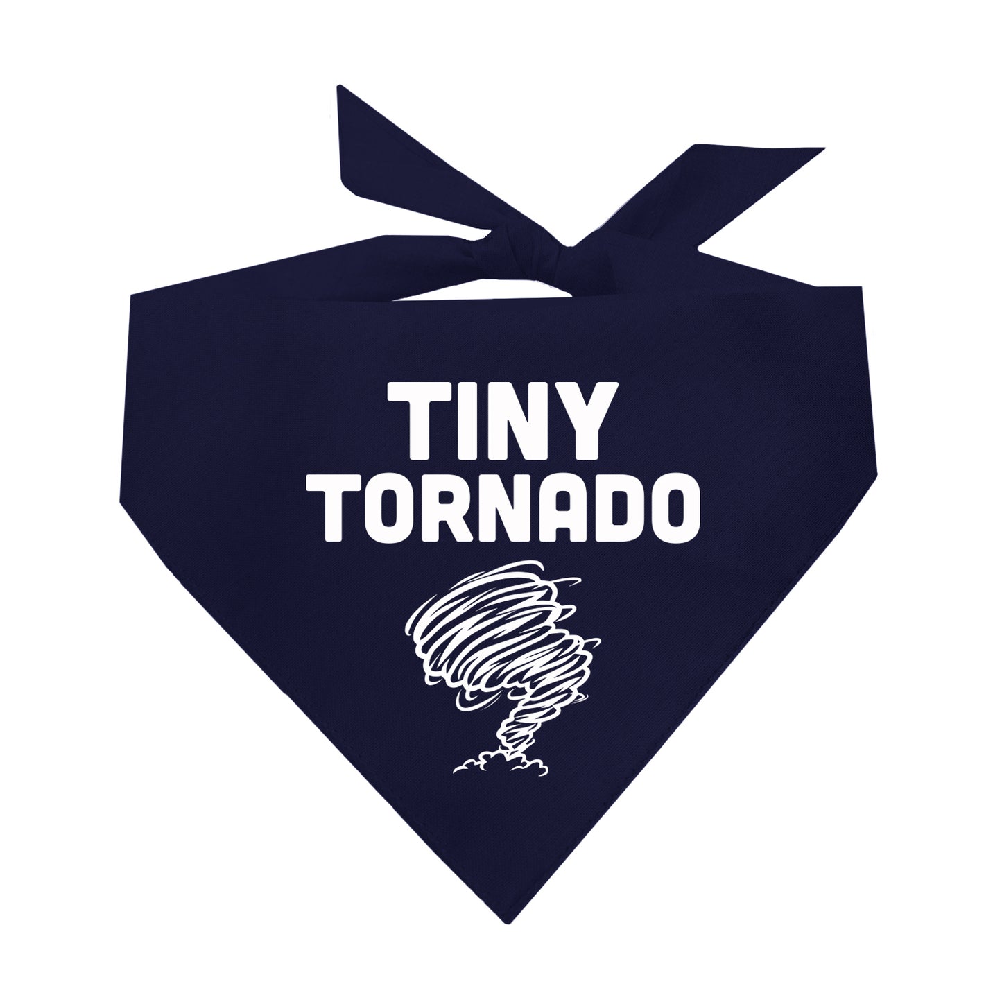 Tiny Tornado Triangle Dog Bandana