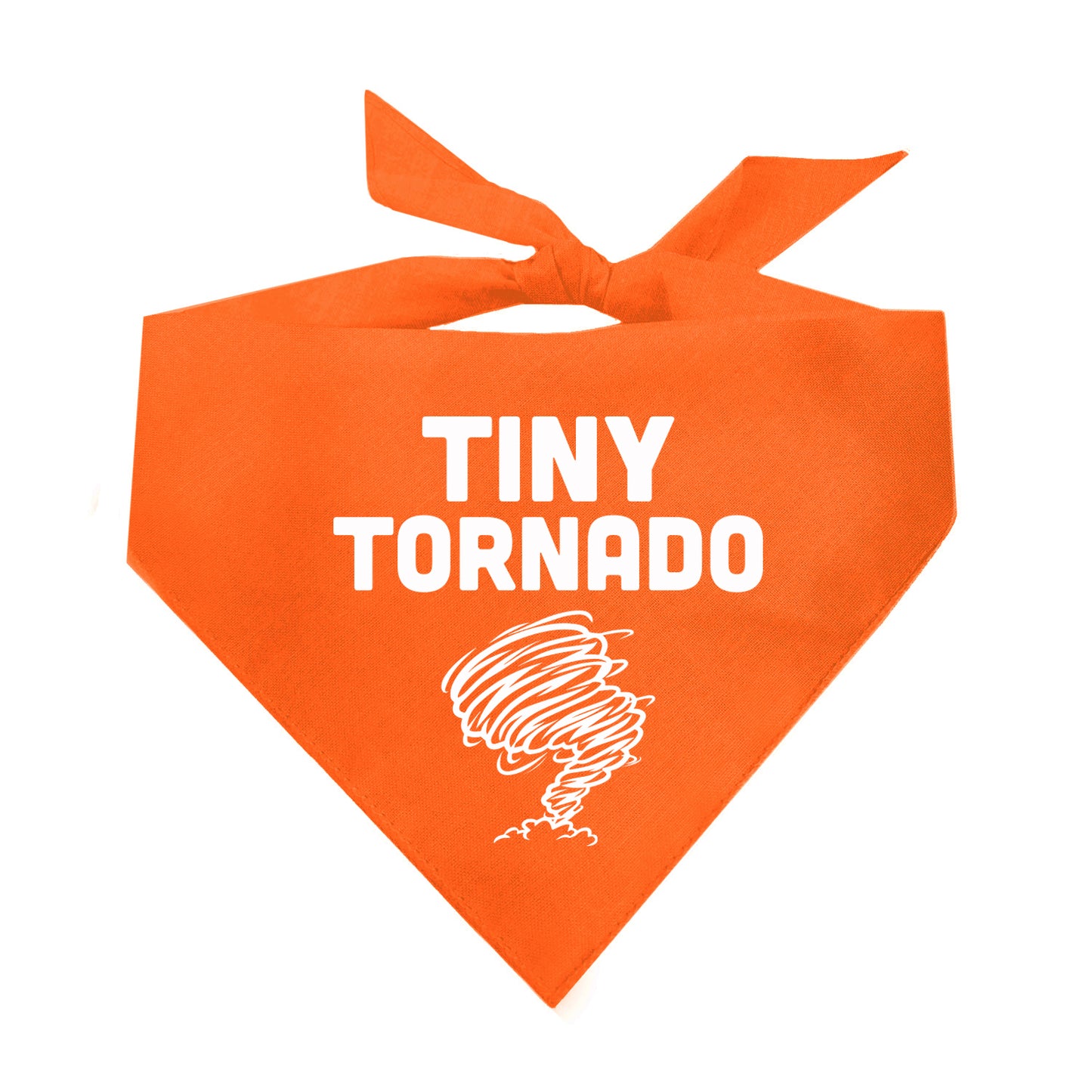 Tiny Tornado Triangle Dog Bandana