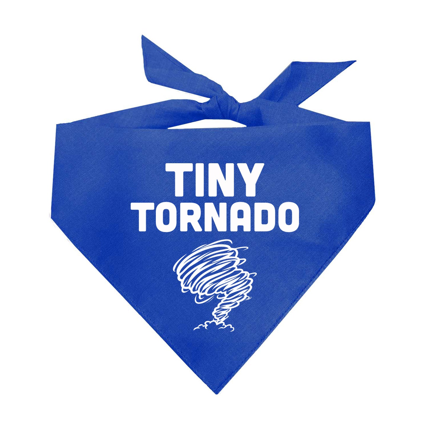 Tiny Tornado Triangle Dog Bandana