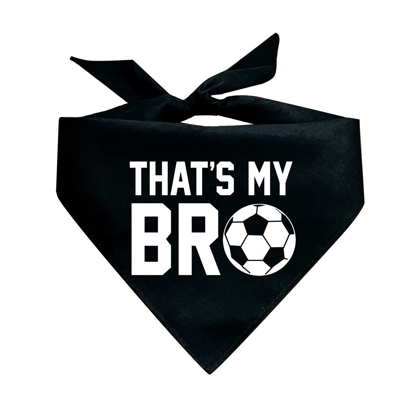 That's My Bro (Soccer) Triangle Dog Bandana