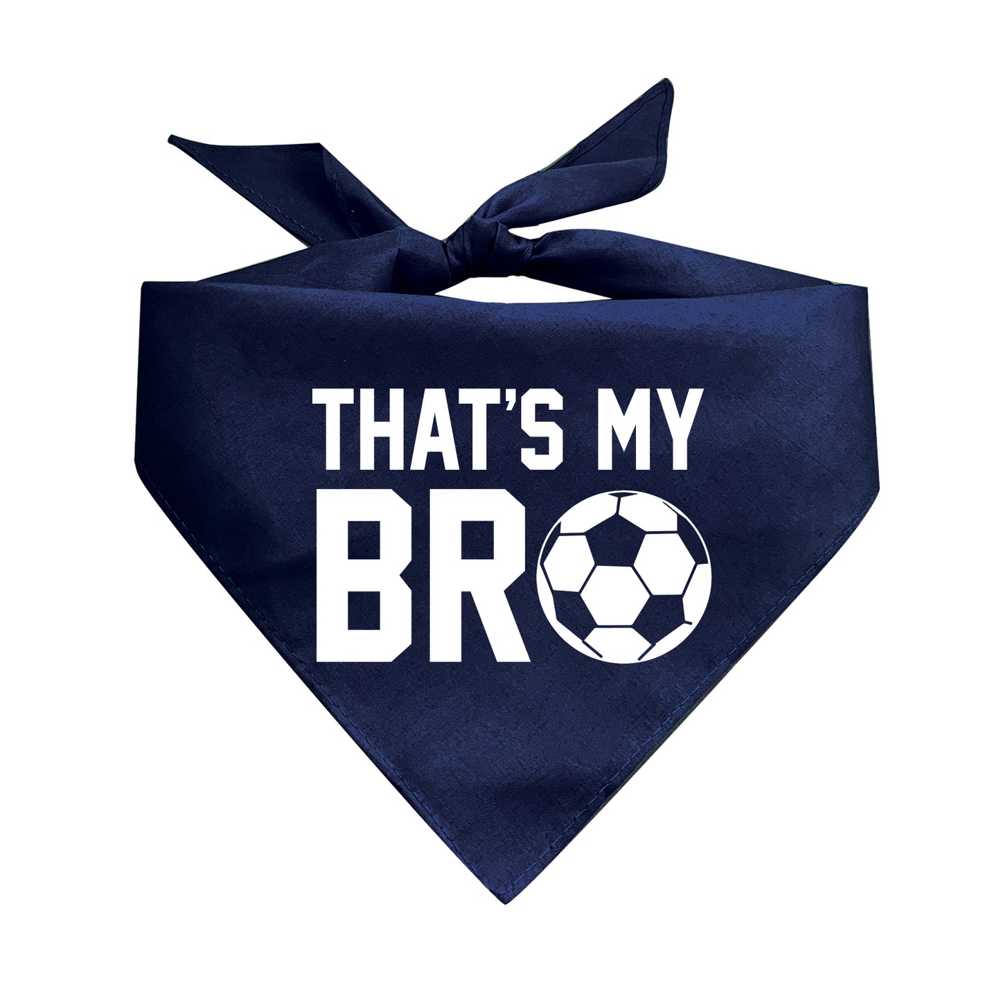 That's My Bro (Soccer) Triangle Dog Bandana