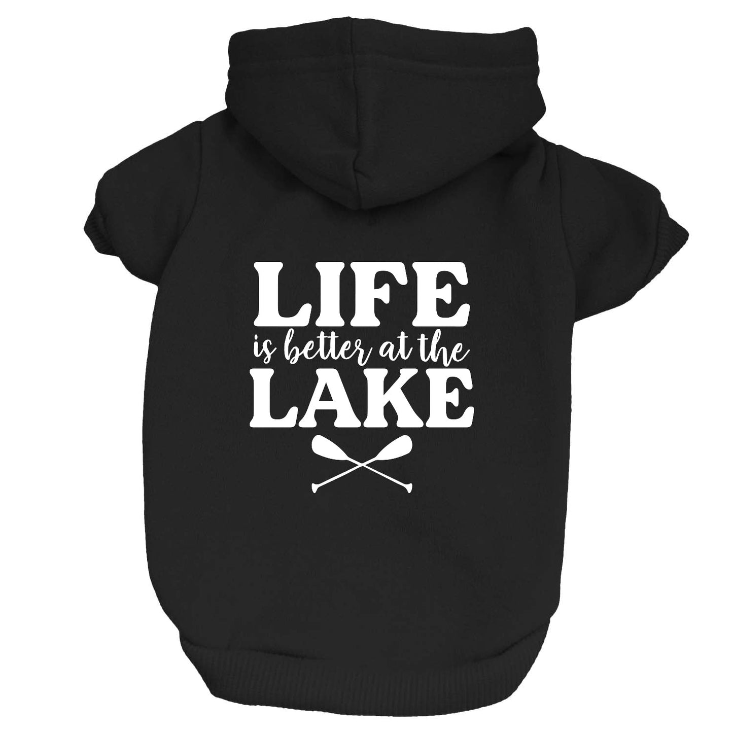 Life Is Better At The Lake Dog Hoodie