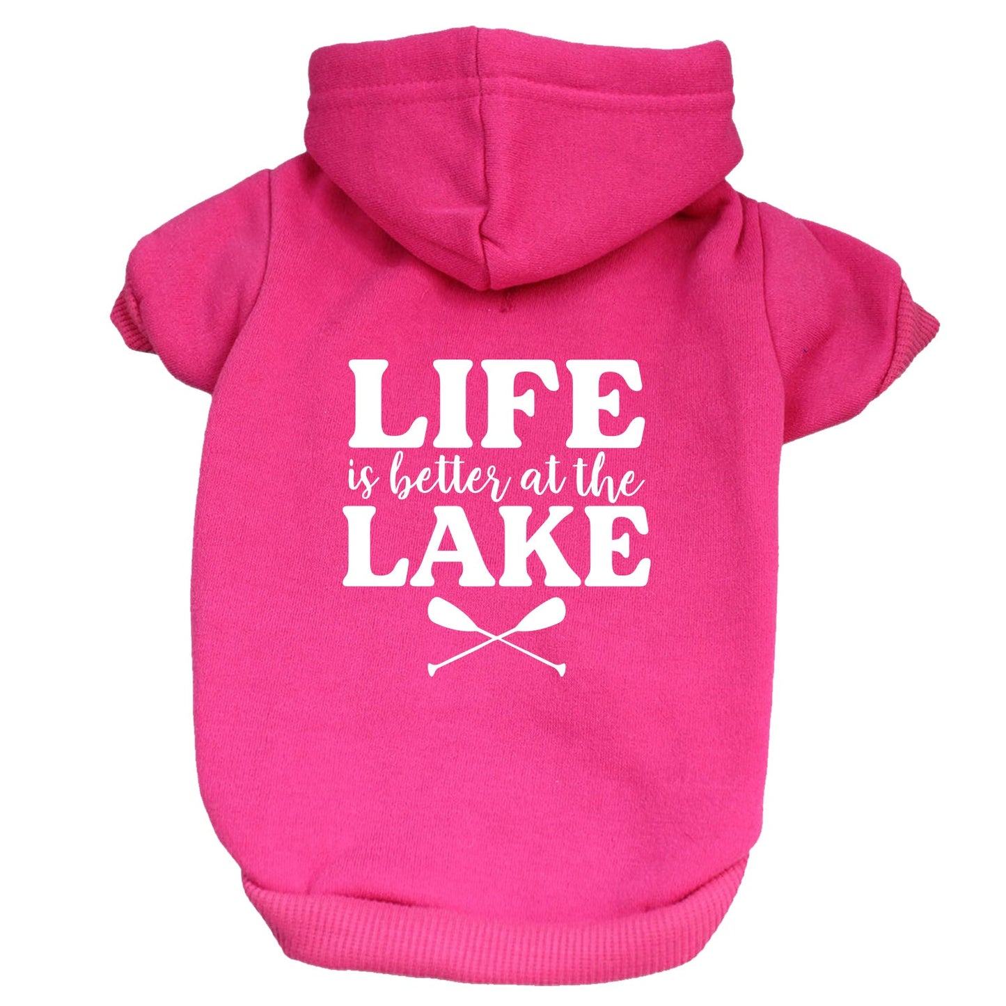 Life Is Better At The Lake Dog Hoodie