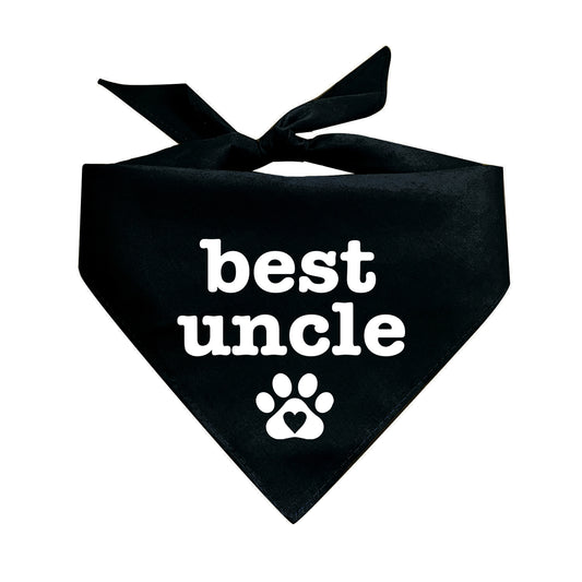 Best Uncle Triangle Dog Bandana