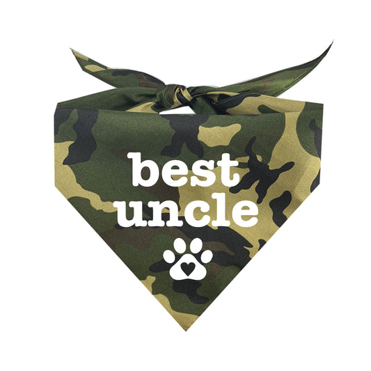 Best Uncle Triangle Dog Bandana