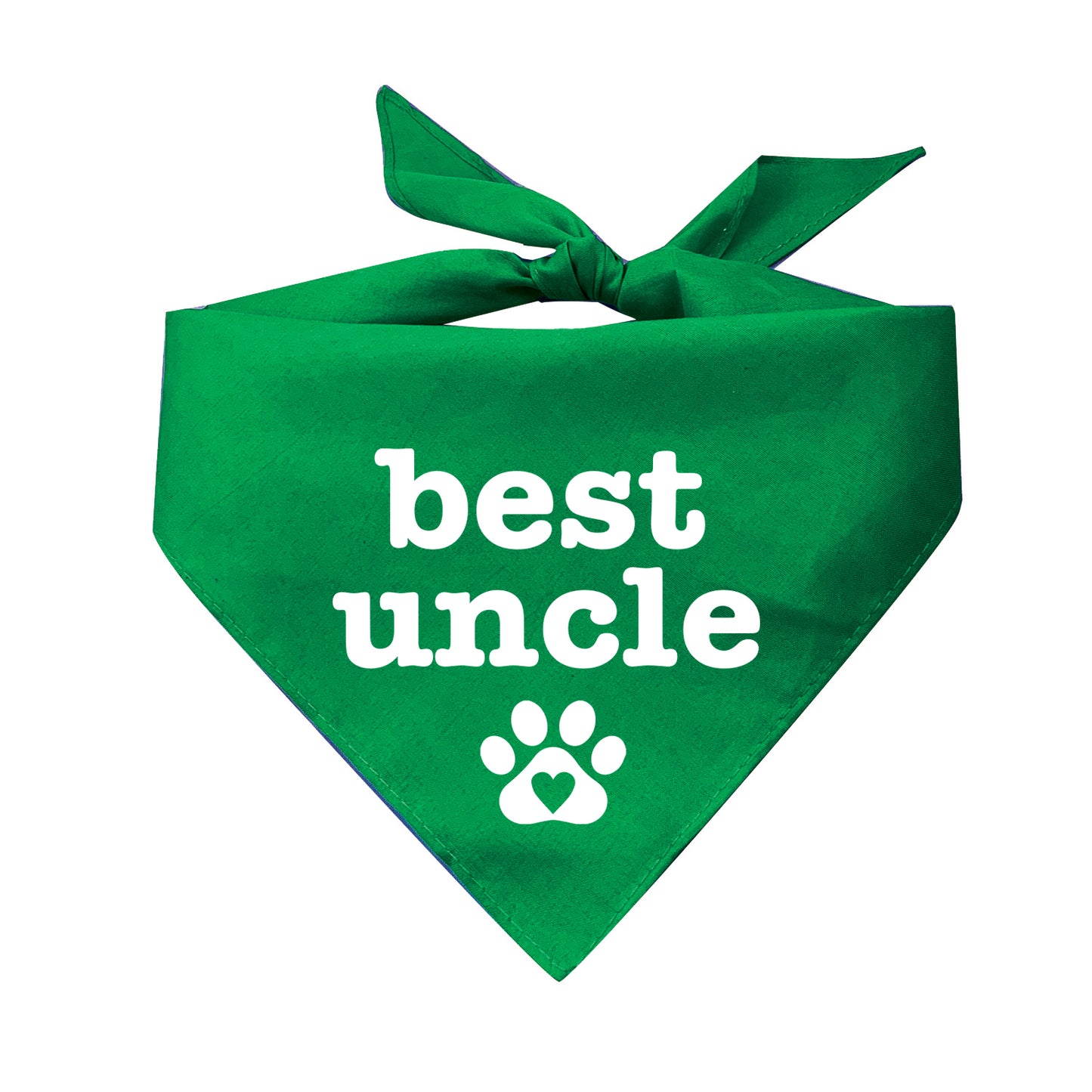 Best Uncle Triangle Dog Bandana