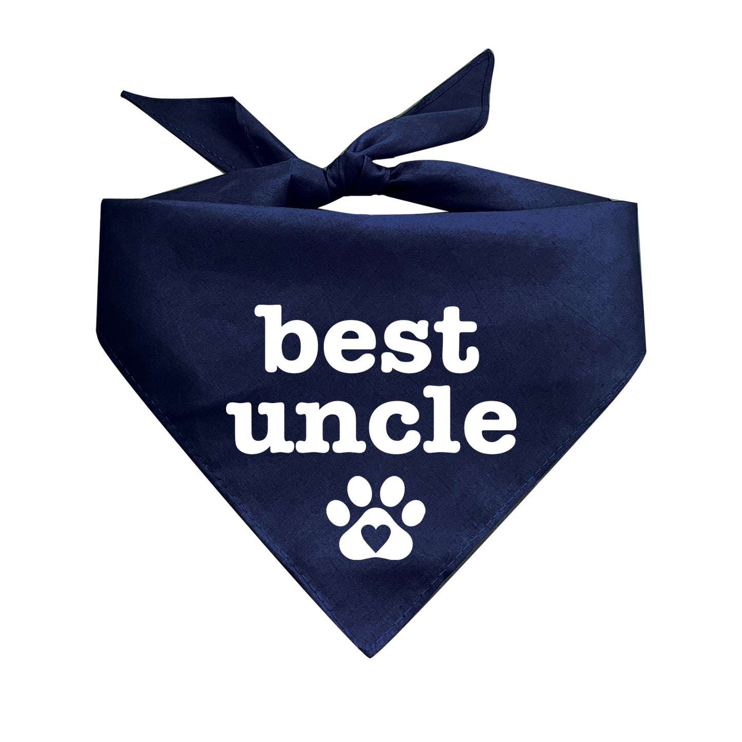 Best Uncle Triangle Dog Bandana