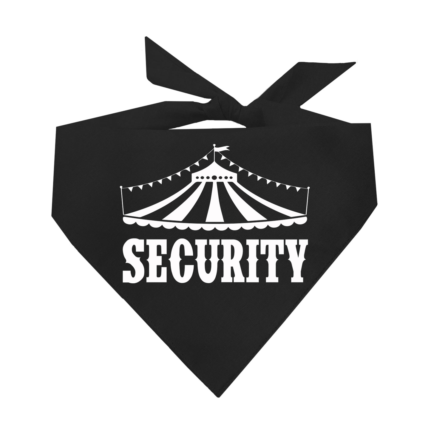 Security Carnival Birthday Triangle Dog Bandana