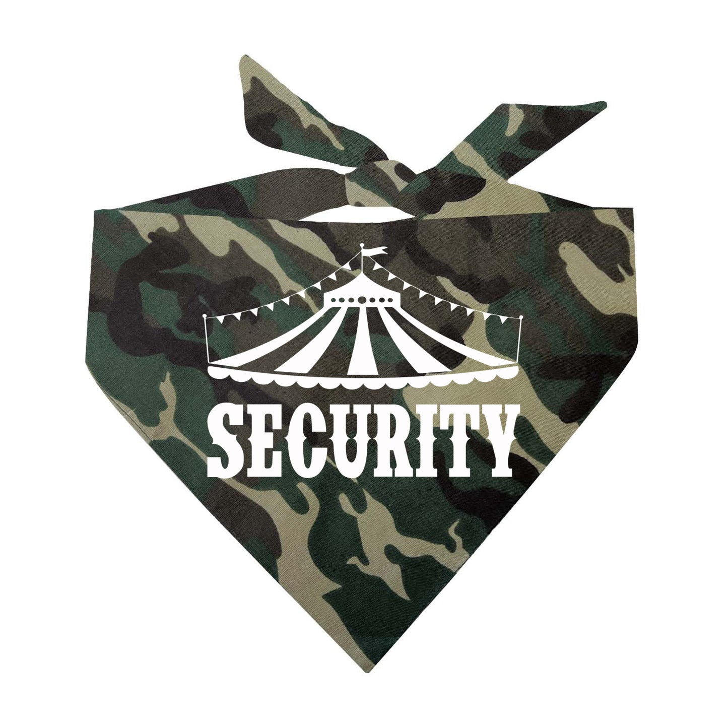 Security Carnival Birthday Triangle Dog Bandana