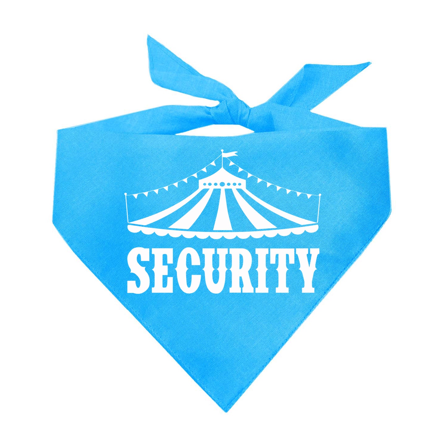 Security Carnival Birthday Triangle Dog Bandana