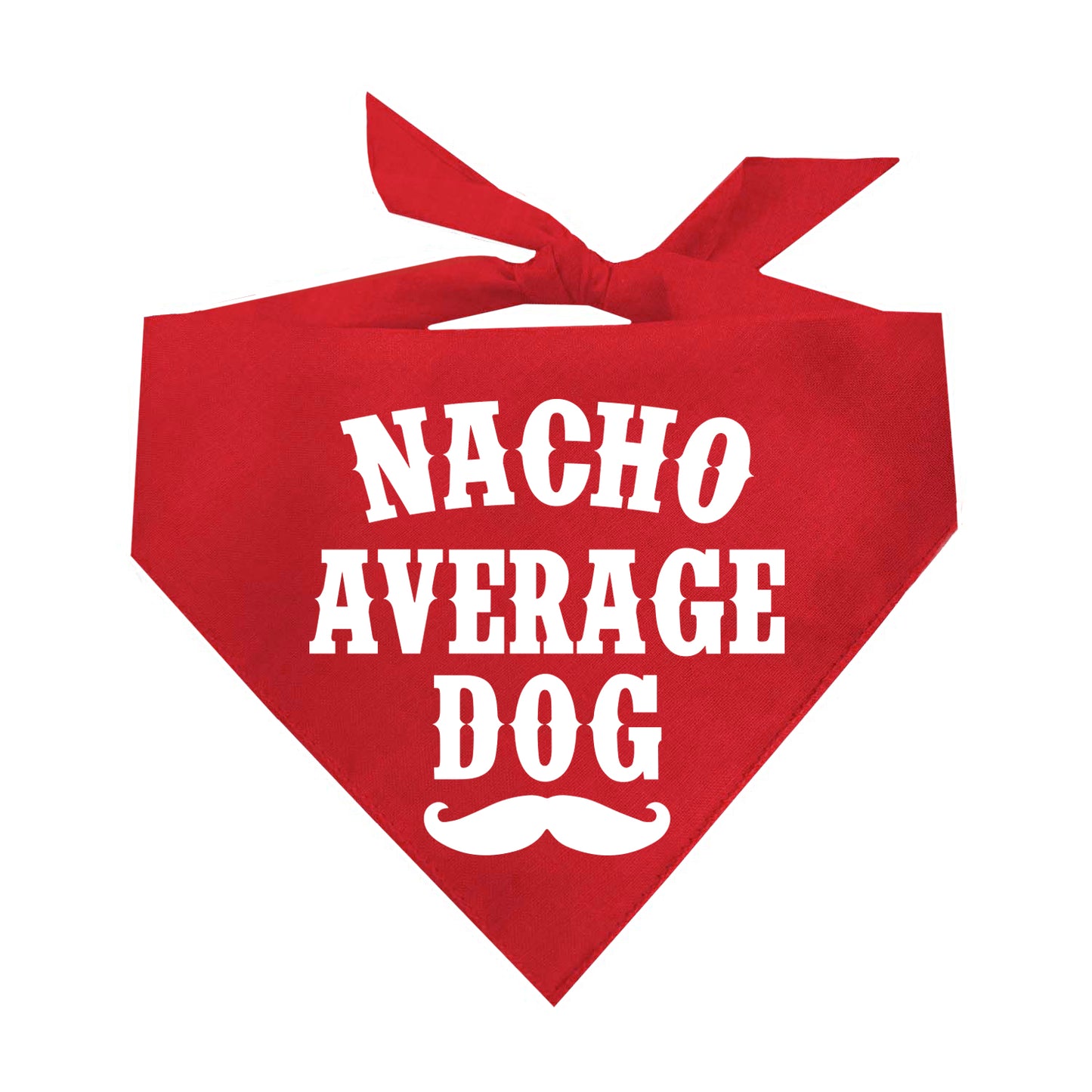 Nacho Average Dog Triangle Dog Bandana