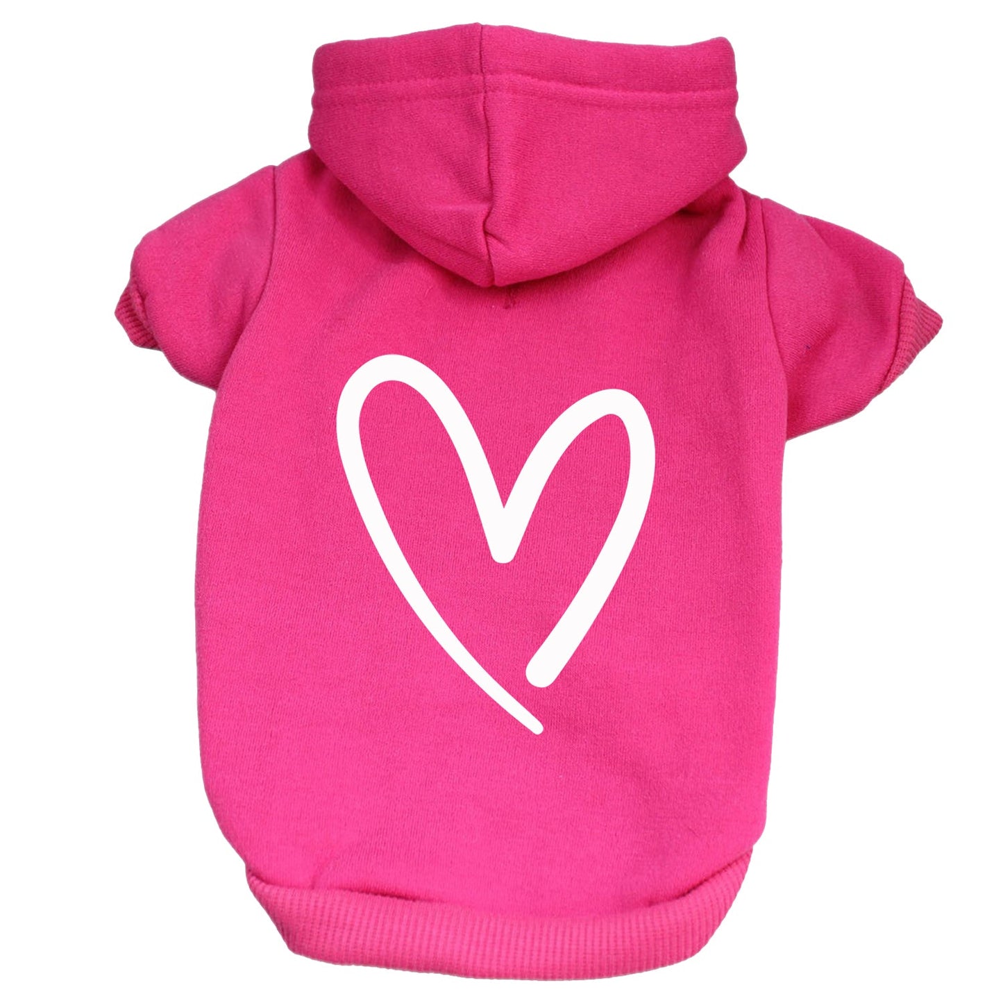 Heart Valentine's Day Dog Hoodie