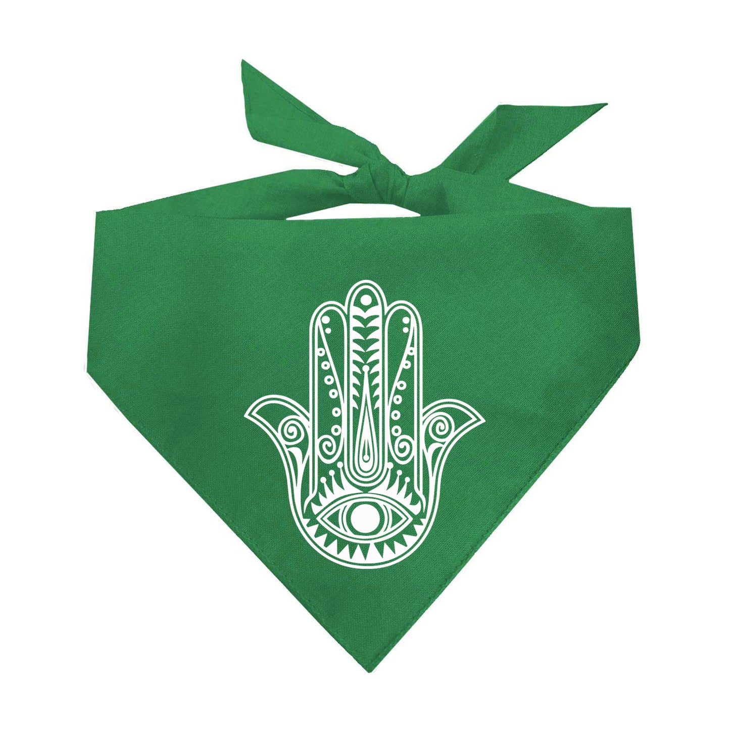 Hamsa Hand Triangle Dog Bandana