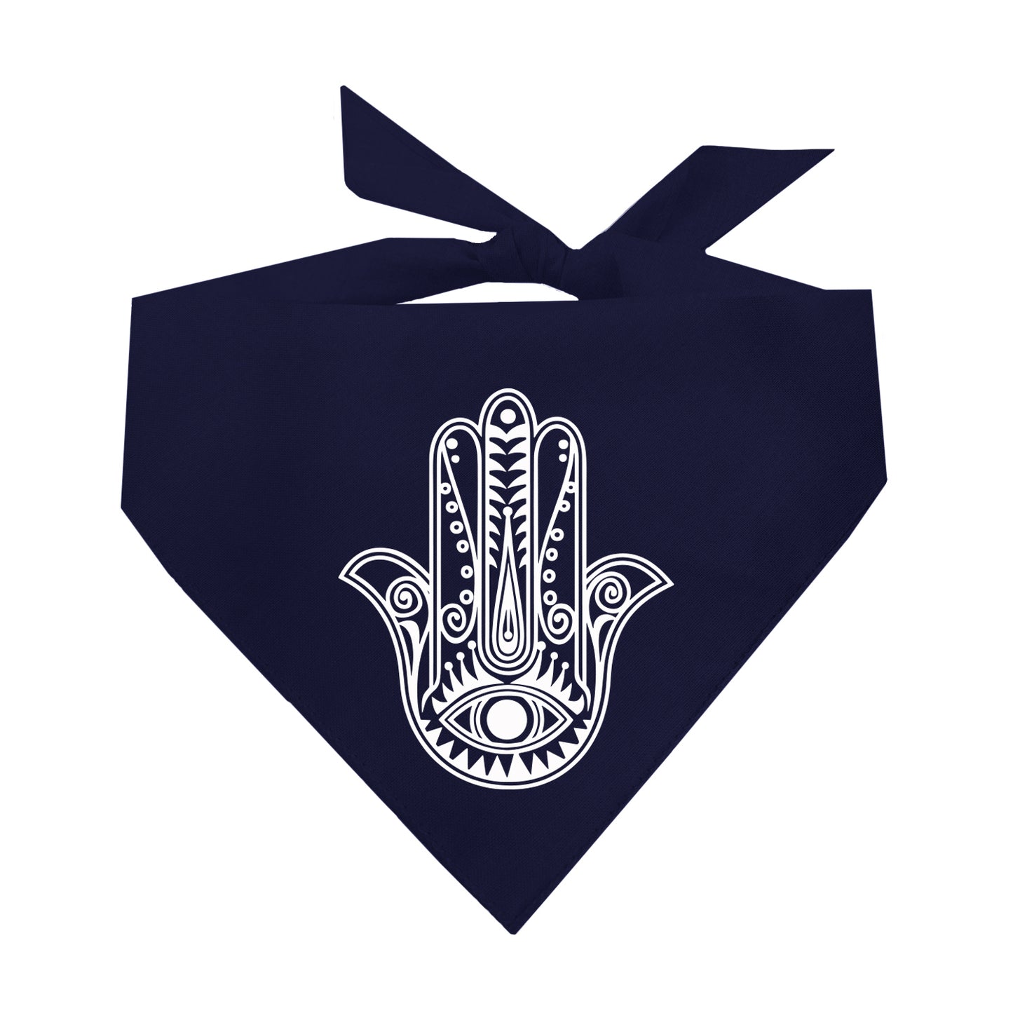 Hamsa Hand Triangle Dog Bandana