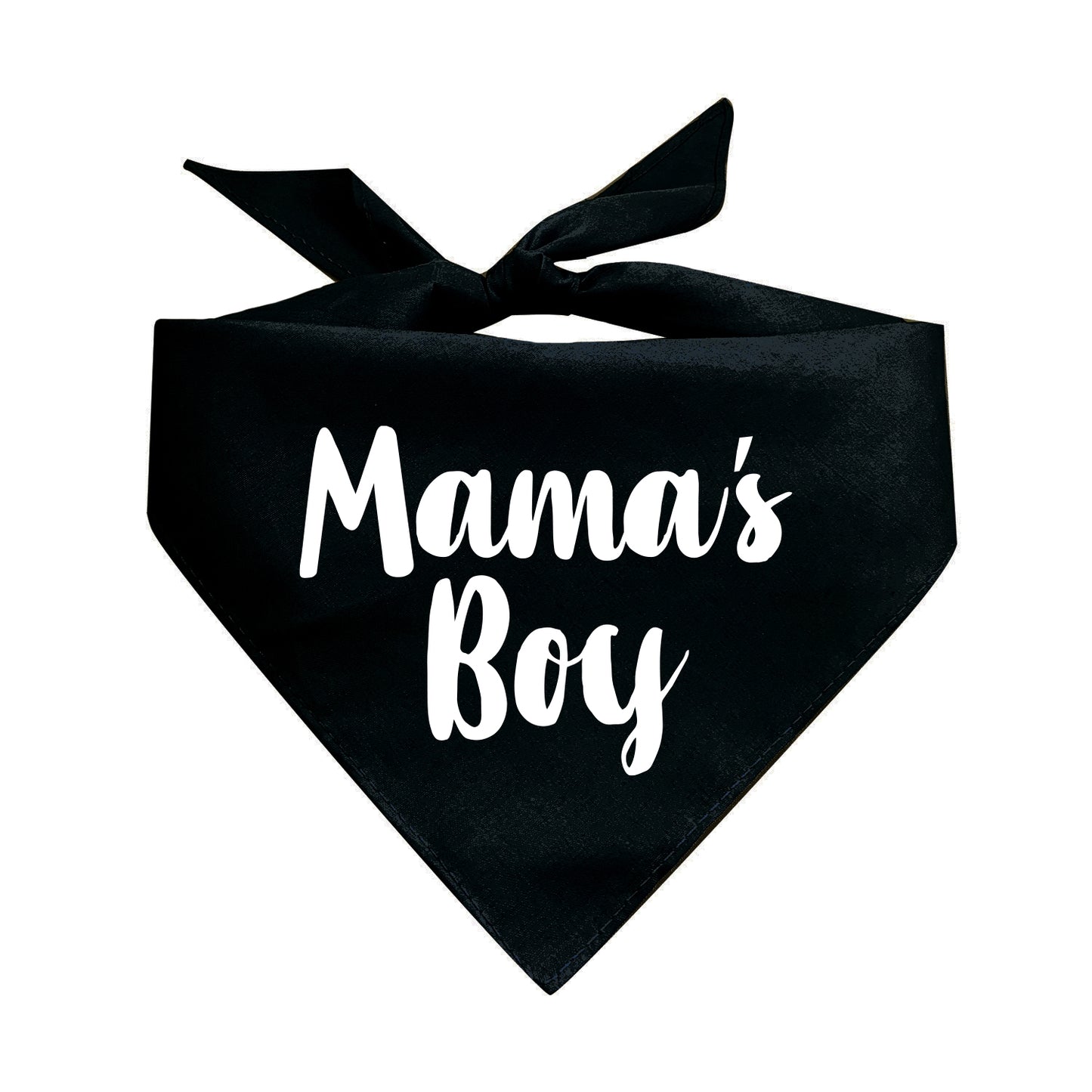 Mama's Boy Triangle Dog Bandana