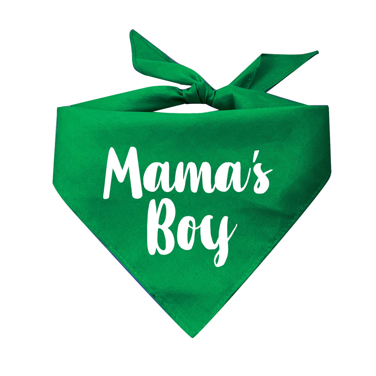 Mama's Boy Triangle Dog Bandana