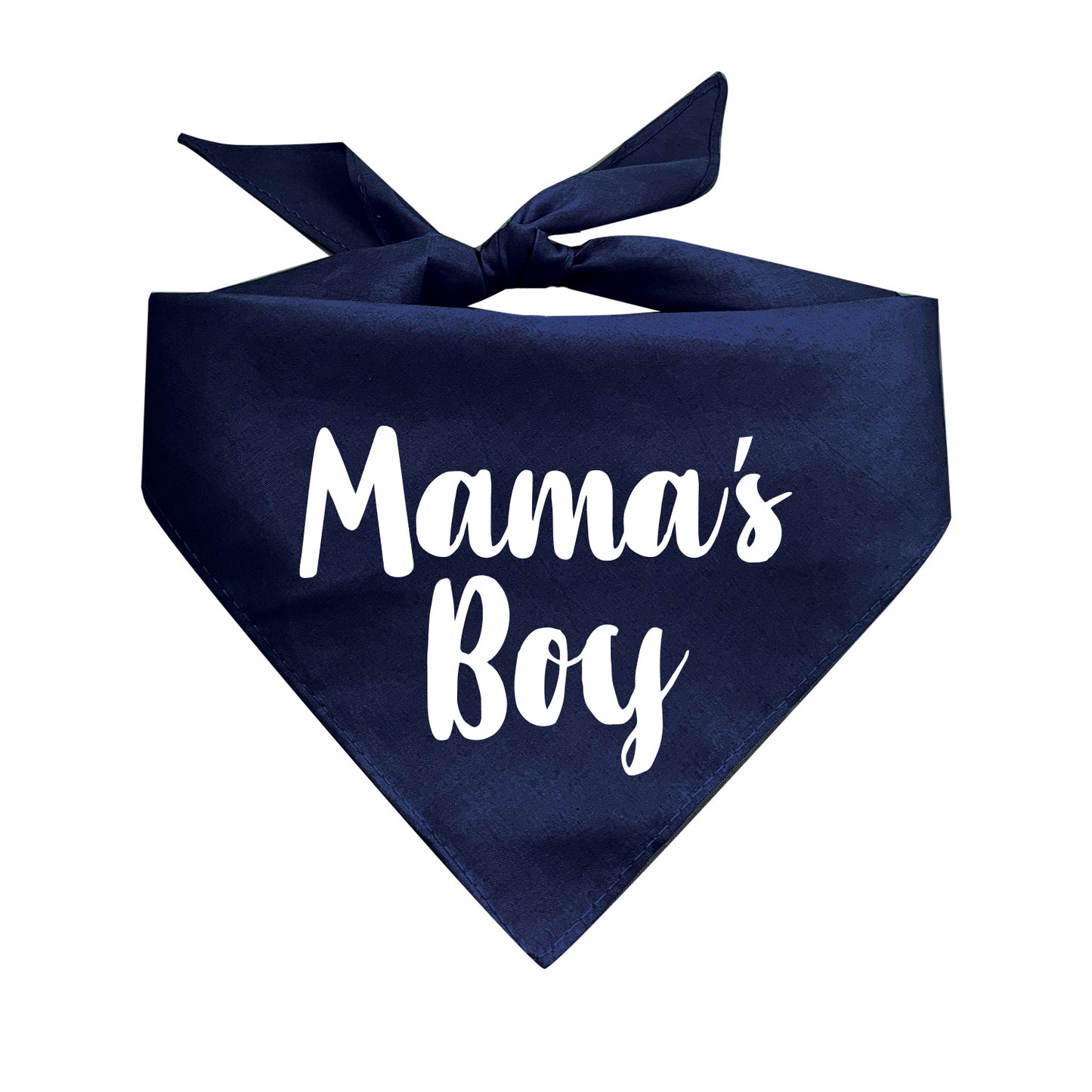 Mama's Boy Triangle Dog Bandana