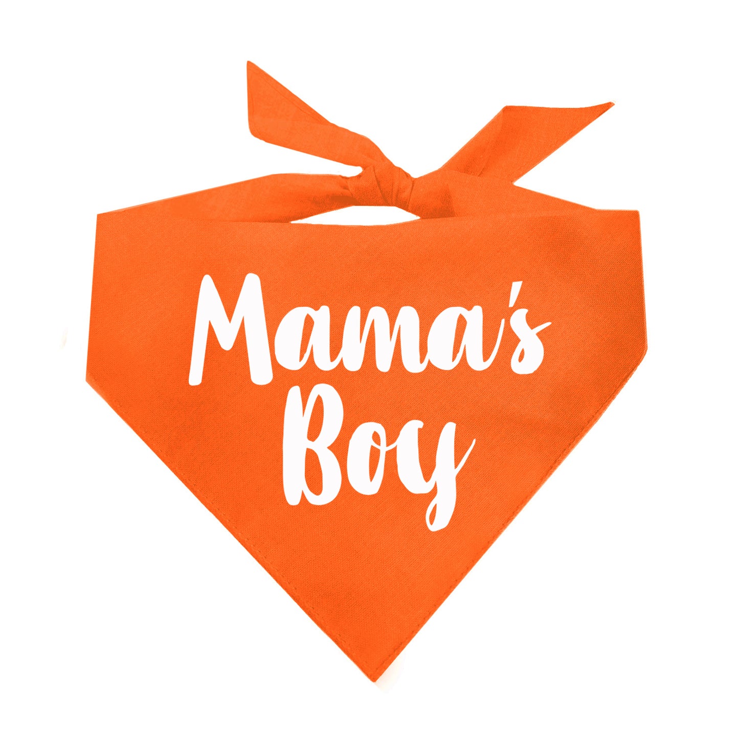 Mama's Boy Triangle Dog Bandana