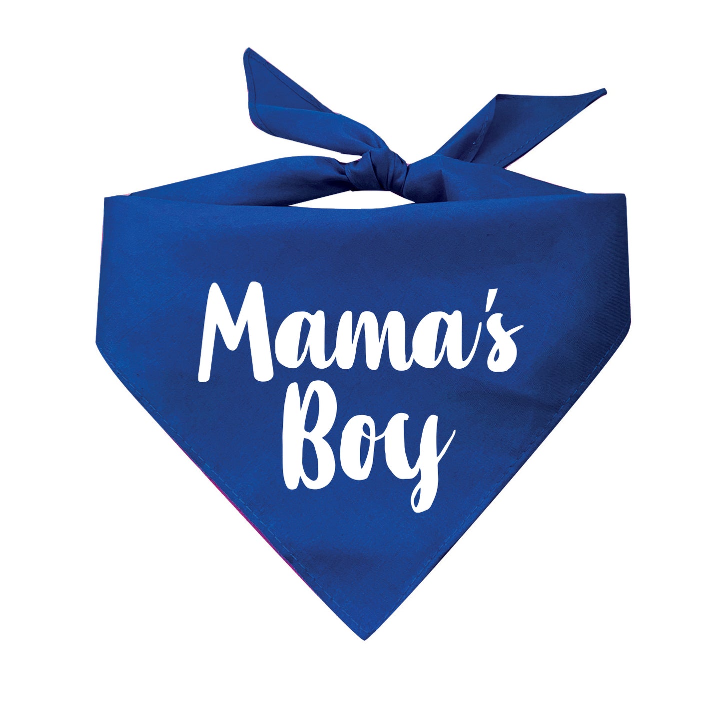 Mama's Boy Triangle Dog Bandana