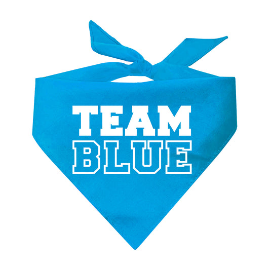 Team Blue / Team Pink Bright Gender Reveal Triangle Dog Bandana (Sold Separately)