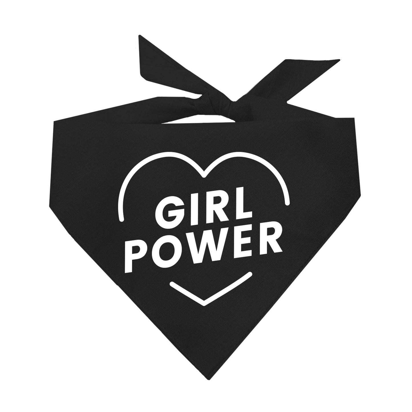 Girl Power Triangle Dog Bandana