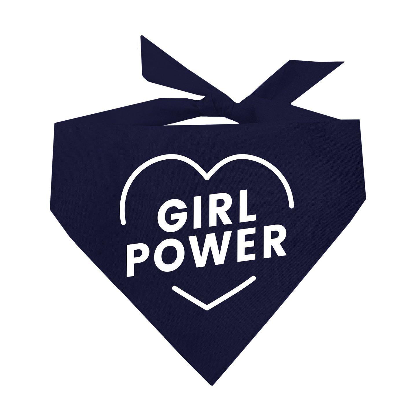 Girl Power Triangle Dog Bandana