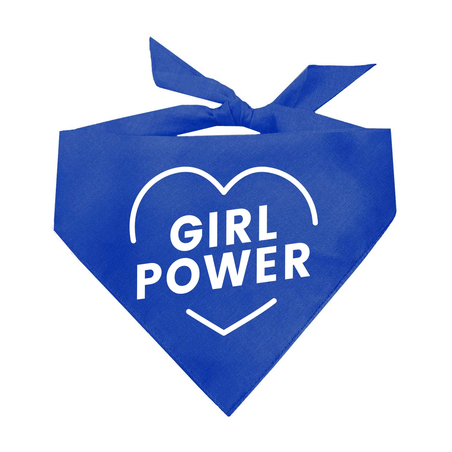 Girl Power Triangle Dog Bandana