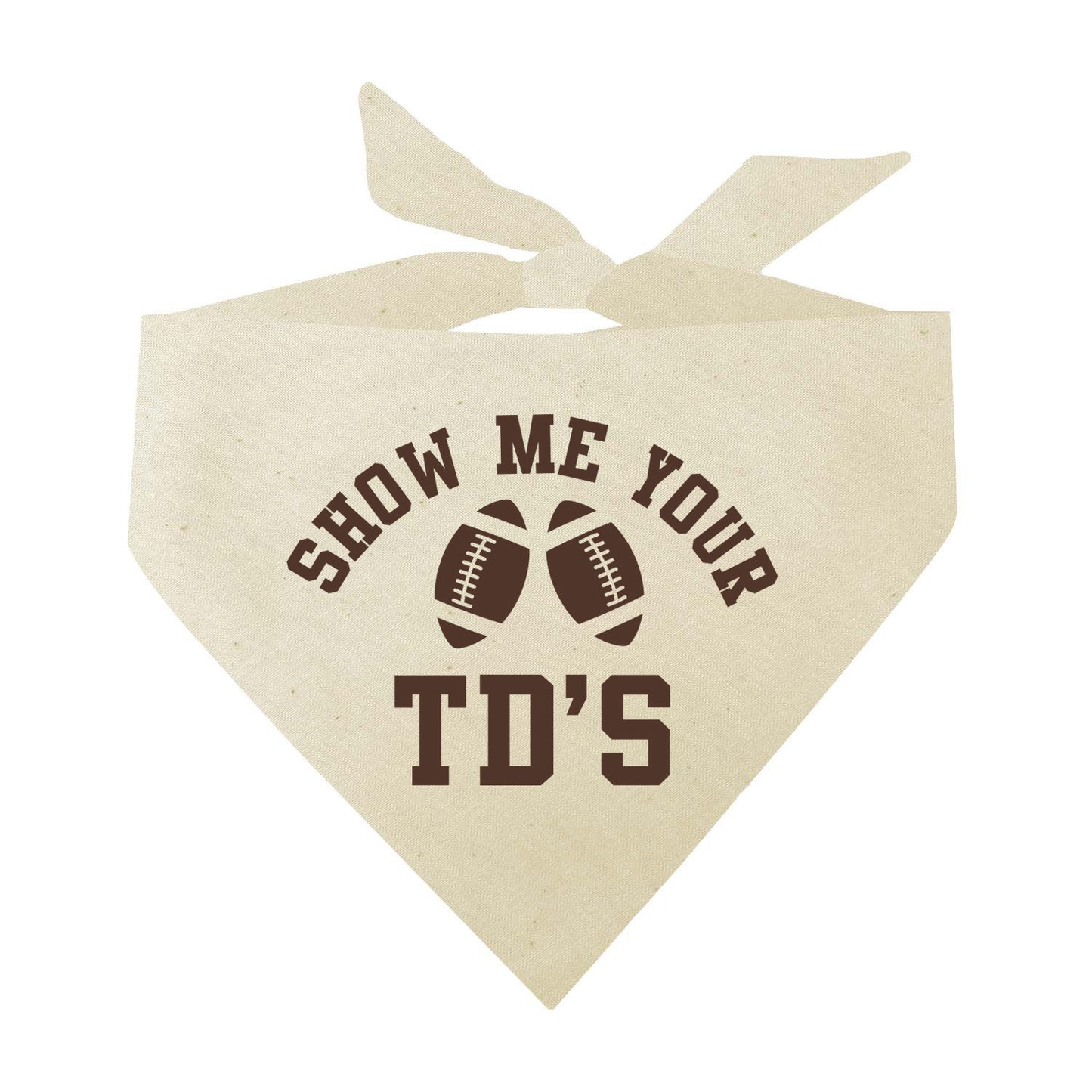 Show Me Your TD's Triangle Dog Bandana