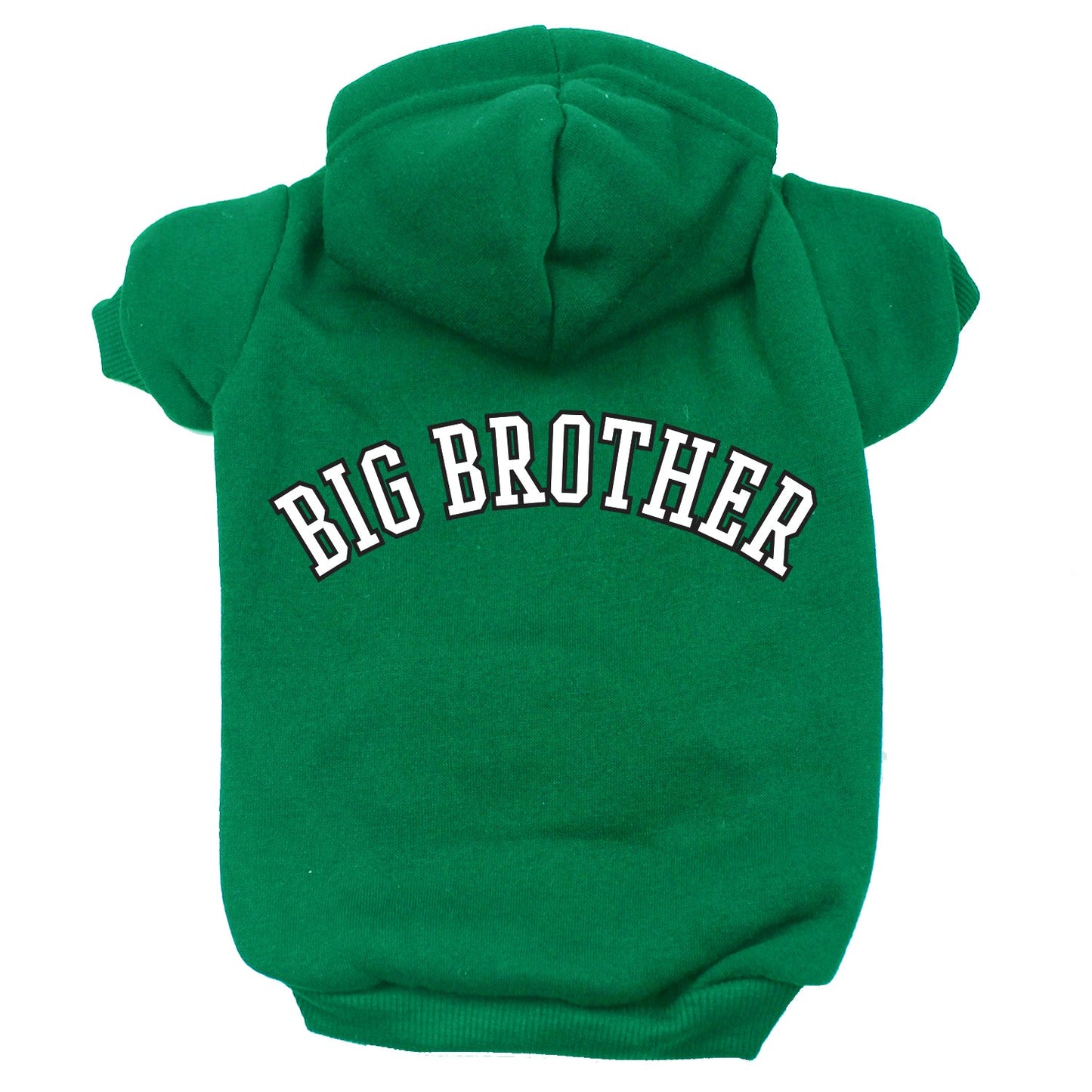 Big Brother (B&W) Dog Hoodie