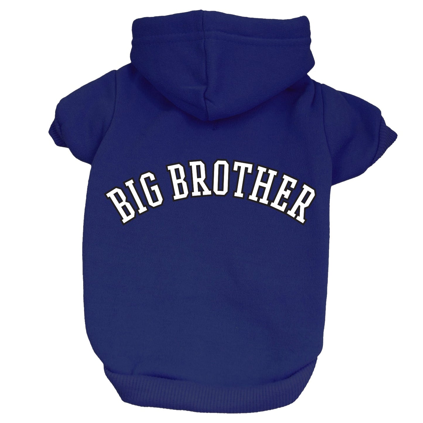 Big Brother (B&W) Dog Hoodie