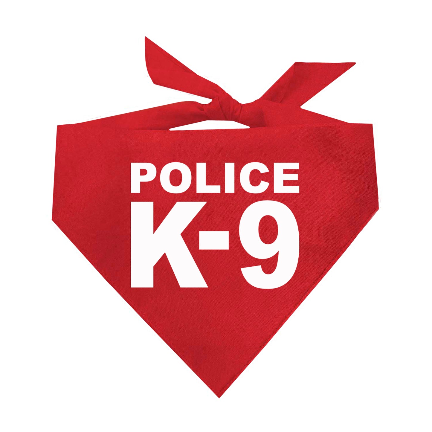 Police K-9 Triangle Dog Bandana