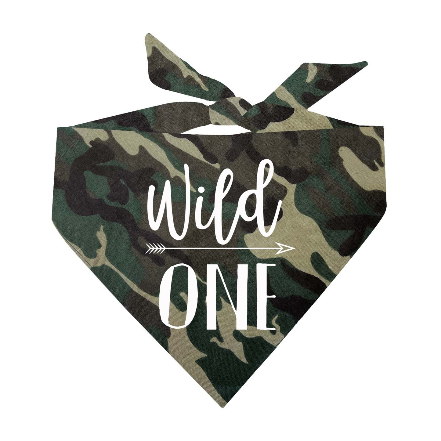 Wild One Triangle Dog Bandana