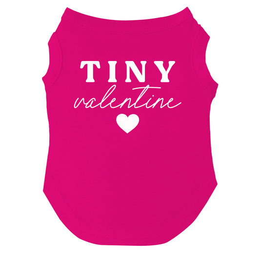 Tiny Valentine Valentine's Day Dog Tee