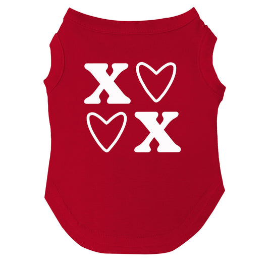 XOXO Valentine's Day Dog Tee