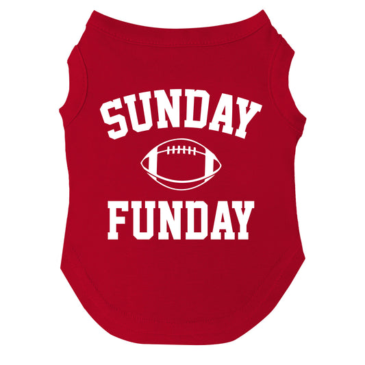 Sunday Funday Football Dog Tee